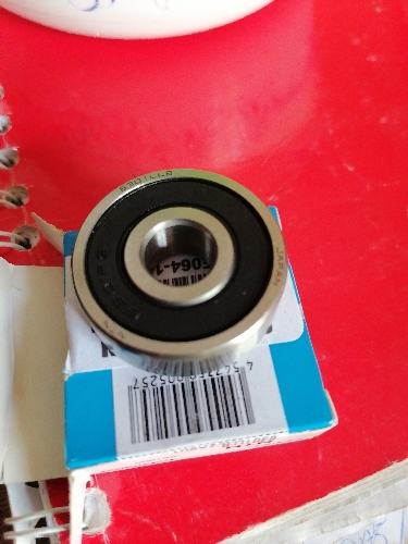 COJINETE 37X12X12MM SELLO DE HULE - 6301-2