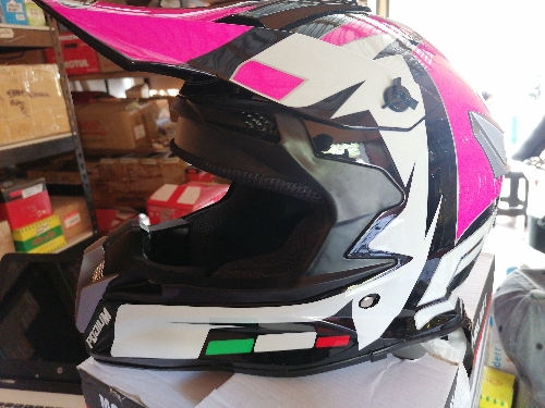CASCO PARA MOTORISTA NEGRO/ROS#5 S - WLT188