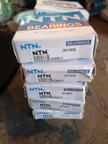 COJINETE 42X15X13 MM 6302 SELLO DE HULE - 6302-2