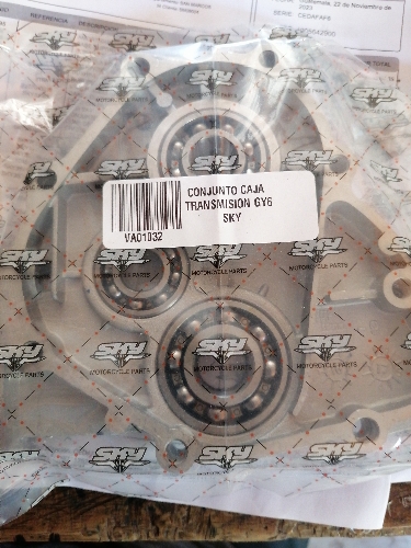 CONJUNTO DE CAJA DE TRANSMISION GY6 SKY
