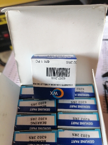 COJINETE 6202 DOBLE SELLO DE HULE WX