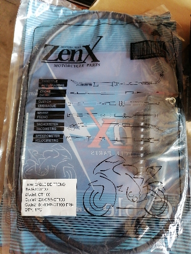 CABLE DE FRENO CT100-FRE ZENX