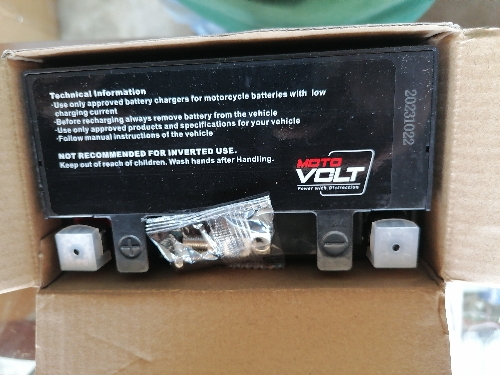 BATERIA DE GEL YTX9-BS MOTO VOLT - YTX9-B
