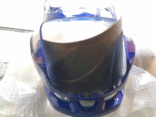 CARENAJE STORM CON SHIELD S/TORNILLO AZUL - SCL-20