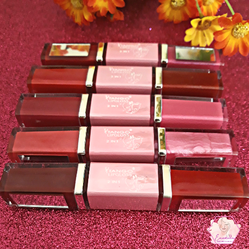 Labial 2 en 1 lipgloss Tango