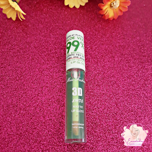 Labial LipGloss 3D Aloe Vera Miss Fashion