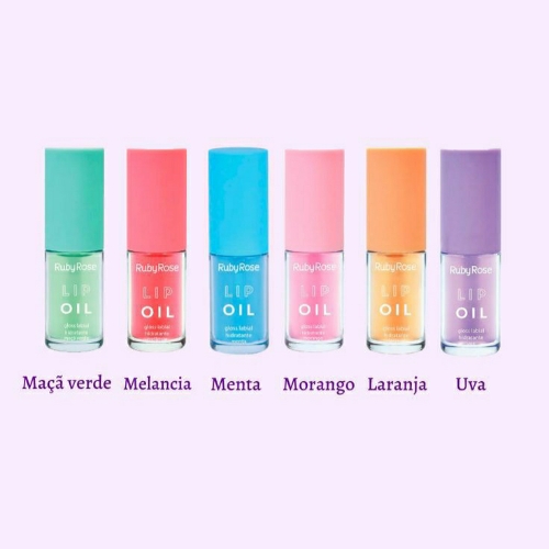 Labial LipGloss Lip Oil Ruby Rose