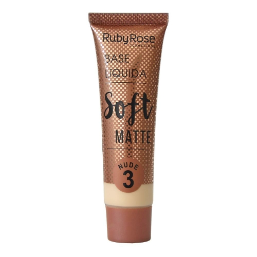 Base liquida Soft Matte Ruby Rose NUDE 3