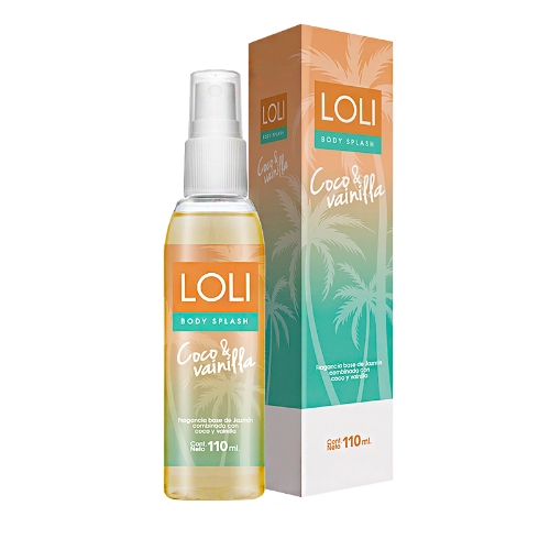 Body Splash loli Coco y Vainilla 100ml