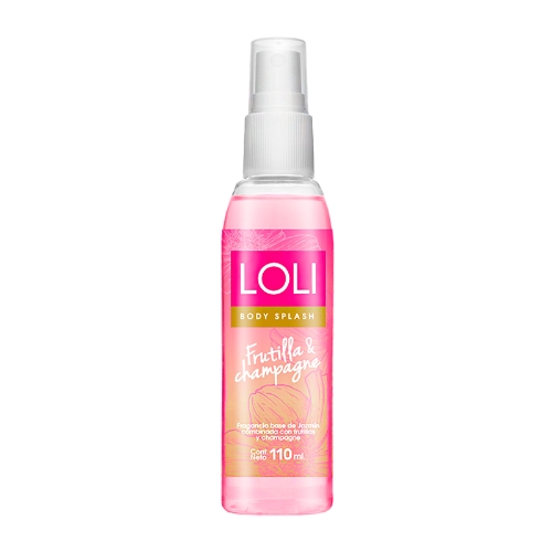 Body Splash LOLI Frutilla & champagne 110ml