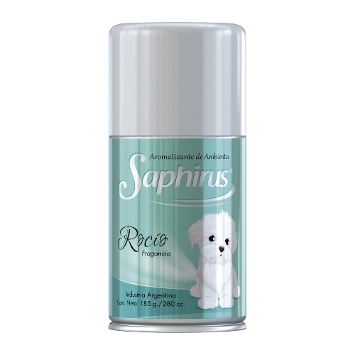 Aromatizador de ambiente en aerosol Saphirus Rocio 280cc