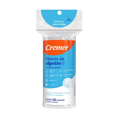 Discos de algodón CREMER