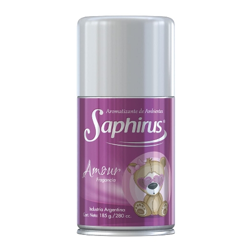 Aromatizador de ambiente en aerosol Saphirus Amour