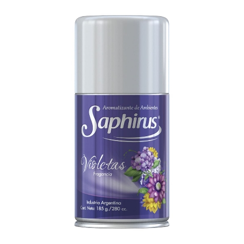 Aromatizador de ambiente en aerosol Saphirus Violetas