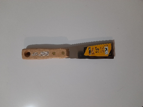 Espátula m/mad. acero inox. 1.5"