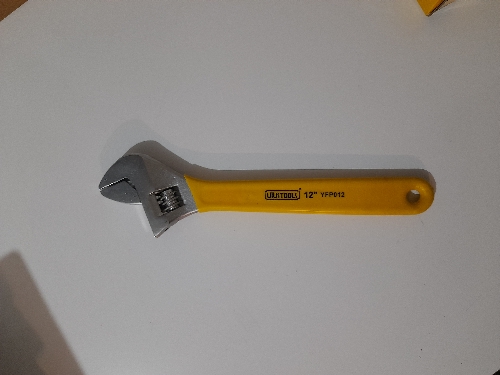 Llave Francesa m/plástico 12"