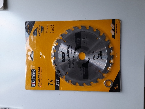 Disco Madera 24T 180mm