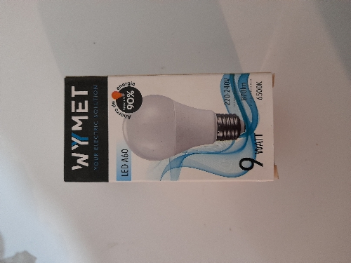 Ampolleta 9w L/Fría LED