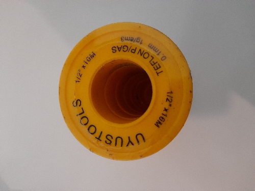 Teflon P/Gas 1/2 x 10m