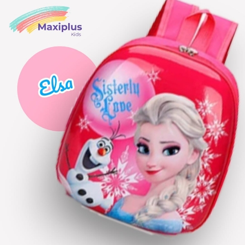 Lonchera tipo morral de Elsa fucsia