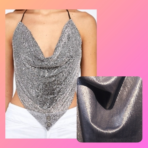 BLUSA PLATEADA