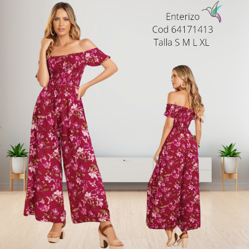 ENTERIZO PANTALÓN ESTAMPADO