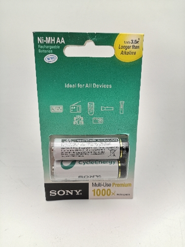 Pilas SONY AA Recargable