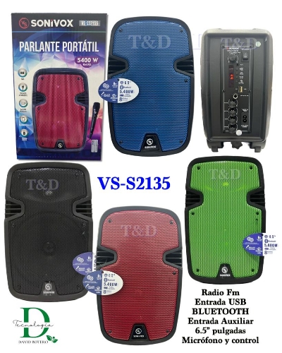 Parlante Sonivox 6.5"