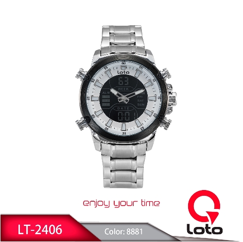 Reloj Loto Metálico