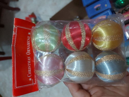 BAMBALINA Bola mediana multicolor "de hilo"