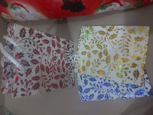 2888 Bolsa navidad 11cm x 11,5 c