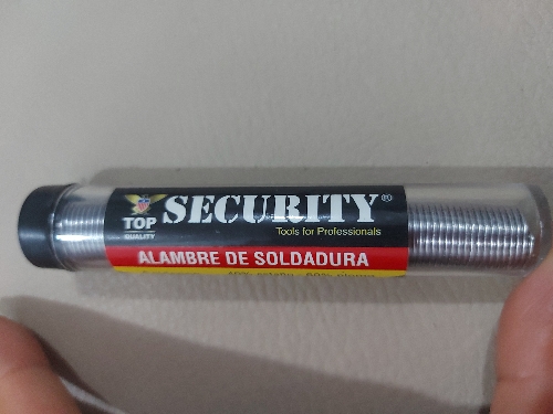 Alambre de soldadura Estaño