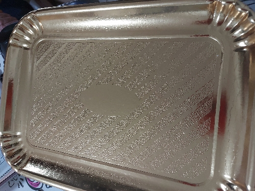 Bandeja de cartón 22 cm x 32 cm