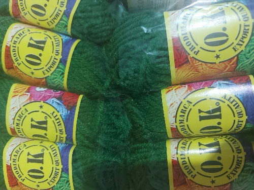 Estambre escolar verde oliva OK 12gr