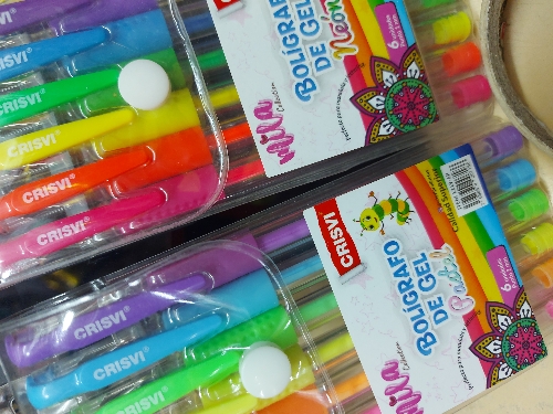 BOLIGEL X 6 COLORES PASTEL/NEON CRISVI