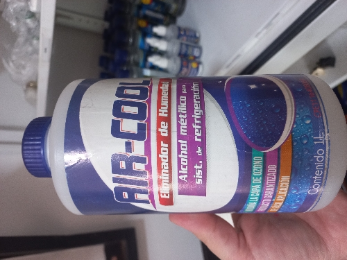 ALCOHOL METILICO AIR-COOL 1LT eliminador de humedad