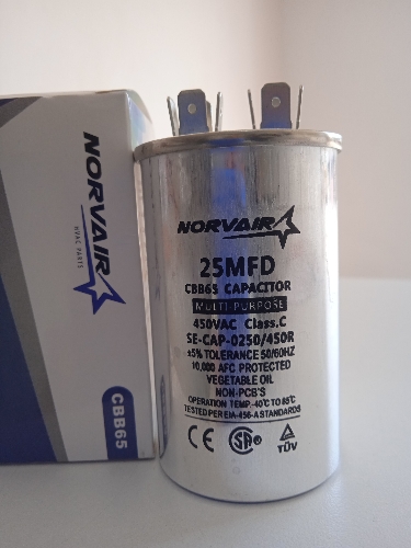 CAPACITADOR 25 MFD 450V