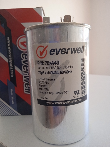 CAPACITADOR 70 MFD 370V - 440V MAXWELL