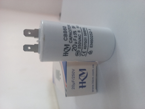 CAPACITADOR 20 MFD 250V BOMBA DE AGUA HKM