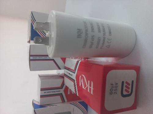 CAPACITADOR 60 MFD X 250V BOMBA DE AGUA HKM