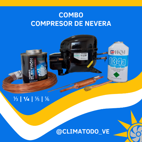 COMPRESOR 1/4 HP NOVAIR R134 110V