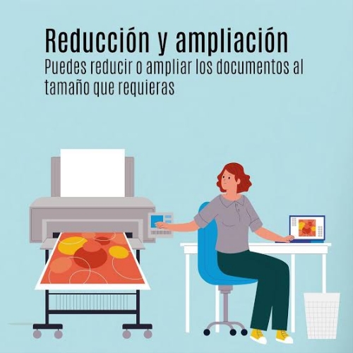 Ampliación y reducción de documentos