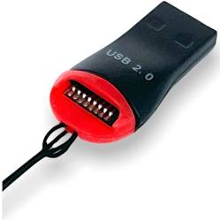 Adaptador USB lector de memoria micro SD