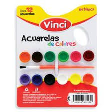 Acuarela de colores vinci