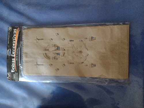 Bolsa decorativa craft día de muertos
