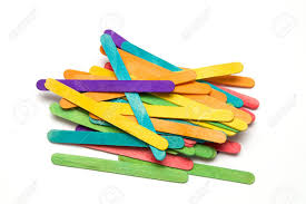 Abatelenguas de colores
