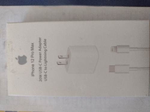 Cargador ifhone 12bpro max  20w