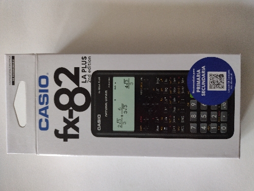 Calculadora Casio fx-82la plus