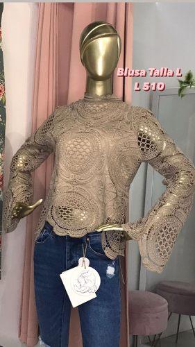 Blusa Beige ULTRA PINK talla L