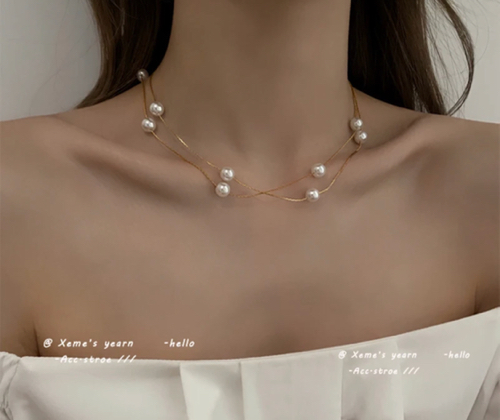 Collar perlas Variedad